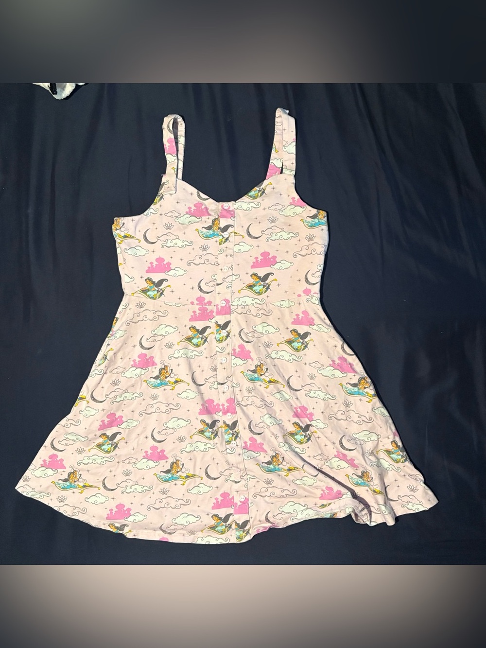 Disney x Her Universe Jasmine Magic Carpet Button Front Dress | Size: Large